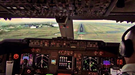 747 800 Cockpit Landing - Servicio De Citas En Murcia