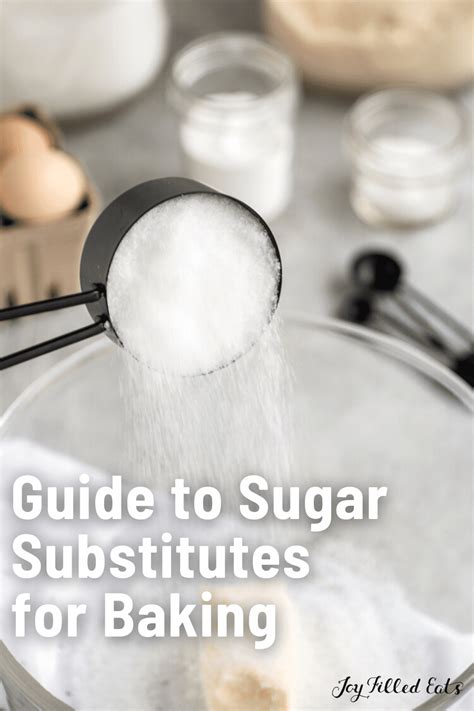 Sugar Substitutes For Baking - How To Sub & Tips | Joy Filled Eats