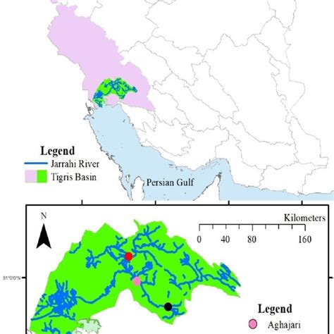 Location of the study area in Khuzestan Province and Iran. Map created... | Download Scientific ...