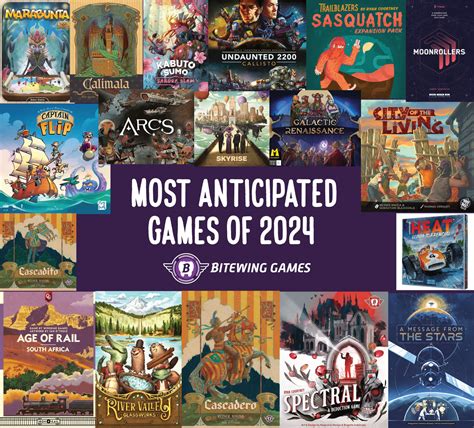 Most Anticipated Board Games of 2024 - Bitewing Games