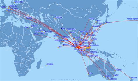 Malaysia Airlines route map - international routes in 2021 | Malaysia airlines, Route map, Taurus