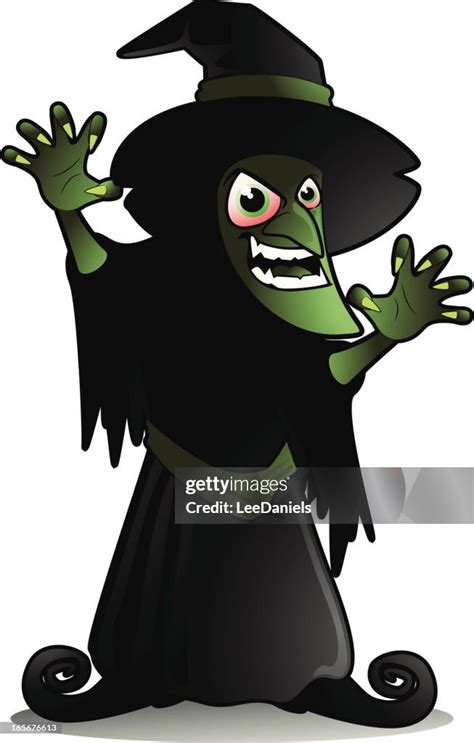 Laughing Witch Cartoon High-Res Vector Graphic - Getty Images