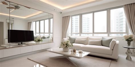 Modern Luxury HDB Living Room Ideas