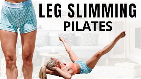 10 minute LEG SLIMMING PILATES Workout to Tone Legs and Thighs ...