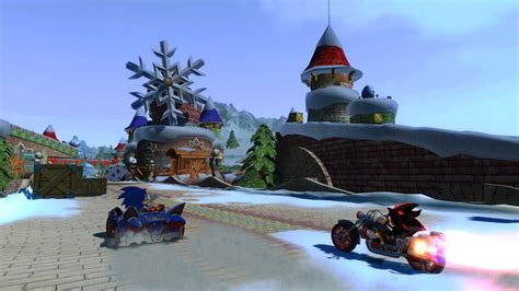 Sonic vs Shadow - Sonic and Sega All Stars Racing Photo (13533798) - Fanpop