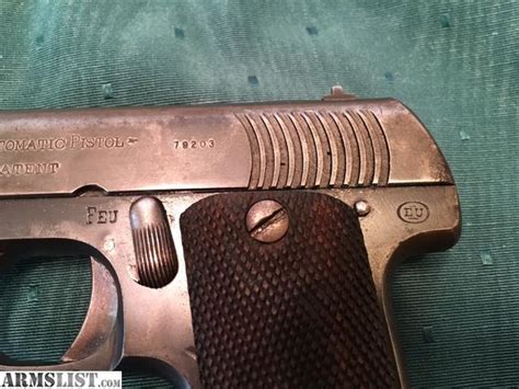 ARMSLIST - For Sale: WW1 French Army Ruby Pistol