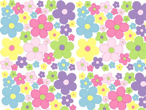 Cute Flower Background for Desktop Free Download Wallpaper (1024 x 768 ...