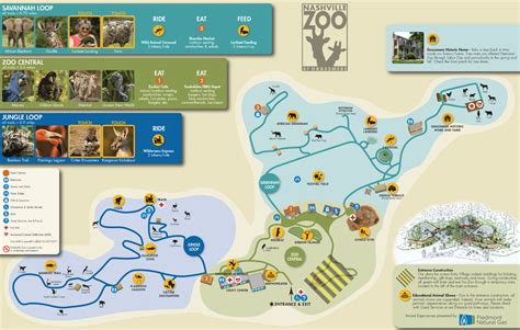 Nashville Zoo Grassmere Map and Brochure (2024 - 2014 ...