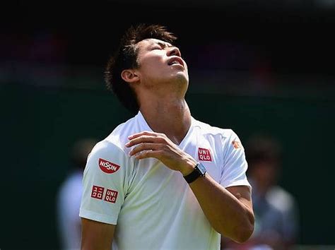 Kei Nishikori pulls out of Wimbledon with a calf injury