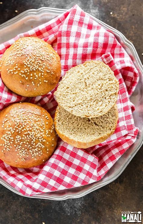 Whole Wheat Hamburger Buns {Homemade for Summer Sandwiches}