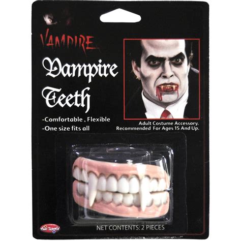 Vampire Teeth Adult Halloween Accessory - Walmart.com