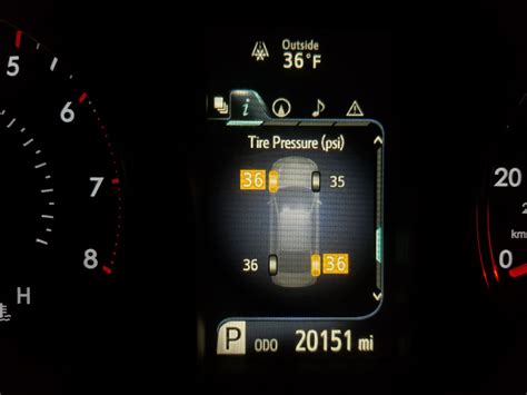 Toyota tire pressure sensor reset