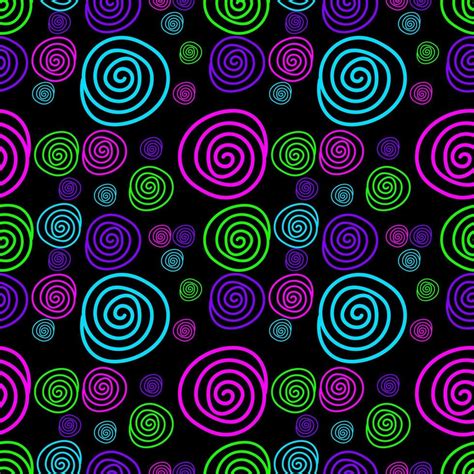 Bright neon. Hand drawn seamless pattern 22537252 Vector Art at Vecteezy