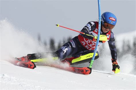 Skier Shiffrin wins slalom for record World Cup win 87