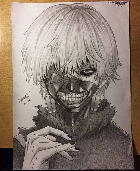 @arteyata on Instagram: “Done! My drawing of Kaneki Ken, Tokyo Ghoul I ...