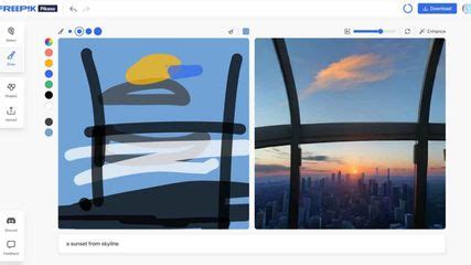 Freepik Pikaso: AI drawing in real-time, for real. | AlternativeTo