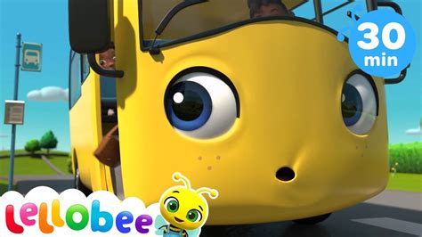 Wheels on the Bus | Little Baby Bus | Nursery Rhymes | ABCs and 123s - YouTube