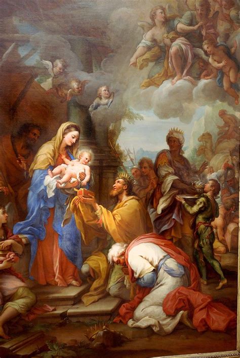 Adoration of the Kings by Giuseppe Chiari | Religious paintings ...