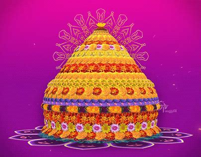 Bathukamma Projects :: Photos, videos, logos, illustrations and branding :: Behance