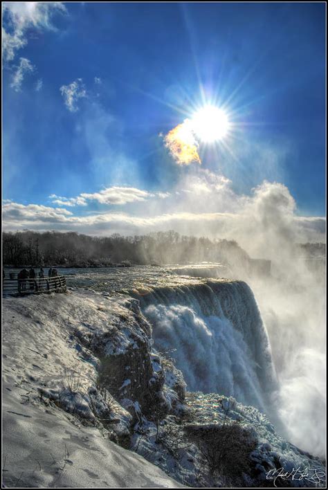 008 Niagara Falls Winter WonderLand Series Photograph by Michael Frank ...