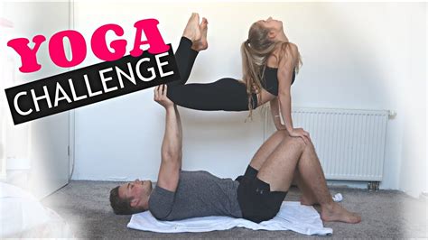 COUPLE YOGA CHALLENGE - YouTube