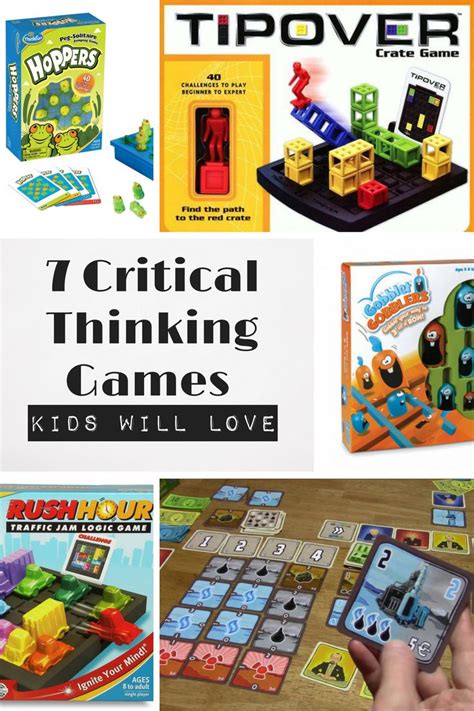 7 Critical Thinking Games Kids Will Beg to Keep Playing | Thinking ...