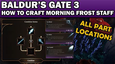 Baldur's Gate 3: How to Get the Secret Staff - Mourning Frost (Underdark - ACT 1) - YouTube