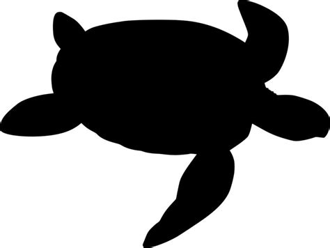 View and Download hd Download Png - Sea Turtle Silhouette Clip Art PNG ...