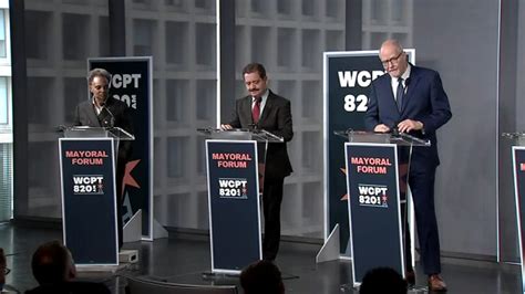 Chicago mayoral election 2023 candidates square off in WCPT radio forum as early voting begins ...