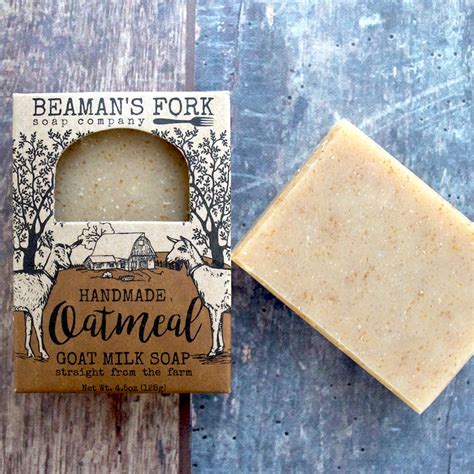 Oatmeal Goat Milk Soap - Beaman's Fork Soap Company