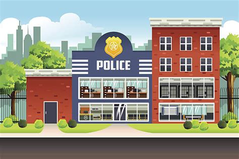 Police Station Illustrations, Royalty-Free Vector Graphics & Clip Art - iStock