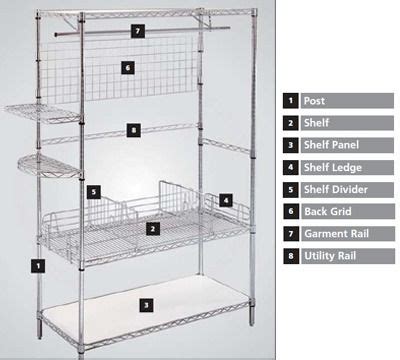 Organize and Maximize Space with Eclipse Chrome Wire Shelving Accessories