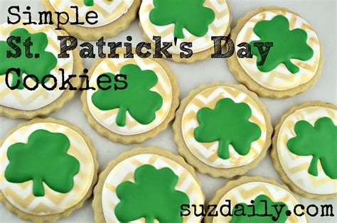 St. Patrick’s Day Cookies – Suz Daily