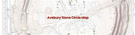 Avebury Stone Circle Map
