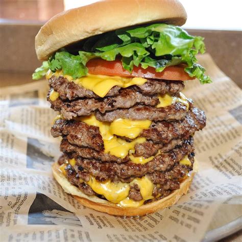 Wayback offers 9-patty burger challenge for National Cheeseburger Day today | Food ...