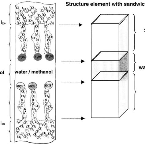 Relative positions of three sulfonate groups: one from a layer and the ...