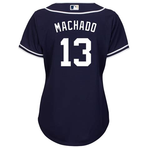 Manny Machado San Diego Padres Majestic Women’s Cool Base Player Jersey ...