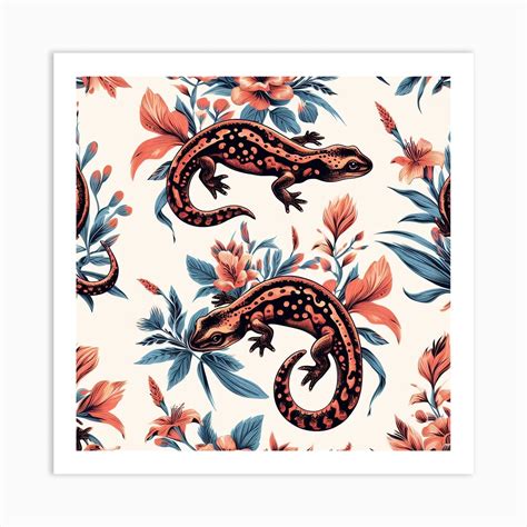 SALAMANDER Art Print by FIXsTEEL - Fy