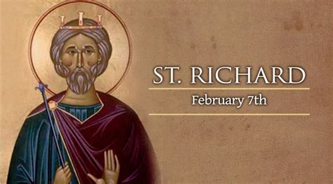 February 7: Saint Richard - Catholic Telegraph