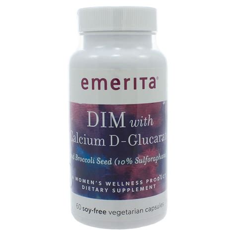 Buy DIM with Calcium D-Glucarate - 60 capsules Supplement Online ...