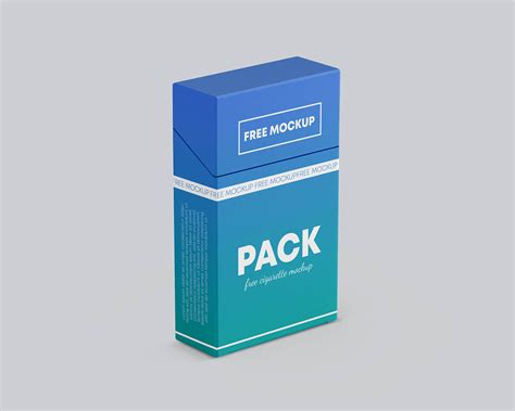 Free Cigarette Pack Mockup PSD Set - Good Mockups