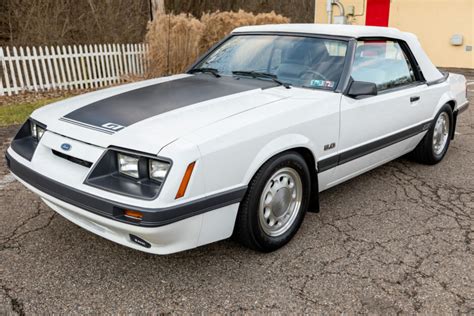 For Sale: 1985 Ford Mustang GT Convertible (5.0, 5-speed, 5K miles ...