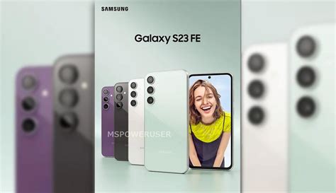 Samsung leak flaunts Galaxy S23 FE in all colors: White, Graphite, Purple, and Olive - Sammy Fans