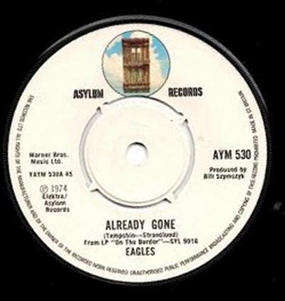 Eagles - Already Gone (1974, Vinyl) | Discogs