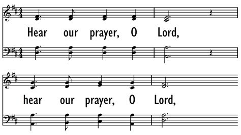 HEAR OUR PRAYER, O LORD | Digital Songs & Hymns