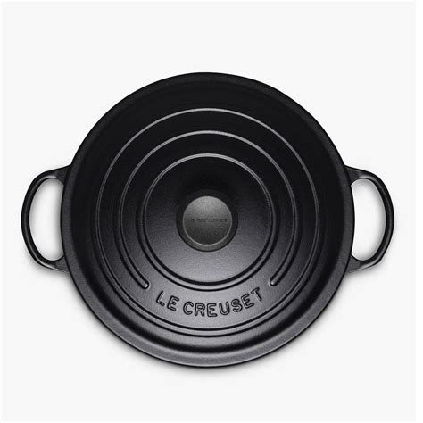 LE CREUSET Marmite Casserole Cast Iron Soup Pot 26cm – Black – Rose's ...