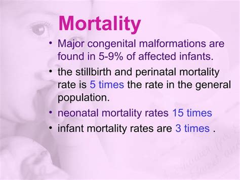 Infant of a diabetic mother