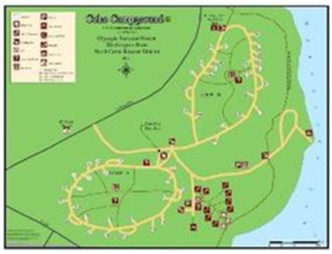 Lake Kachess Campground Map