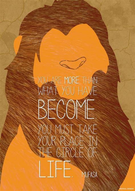 Lion King - Simba Mufasa Quote Poster by JC-790514 on DeviantArt ...