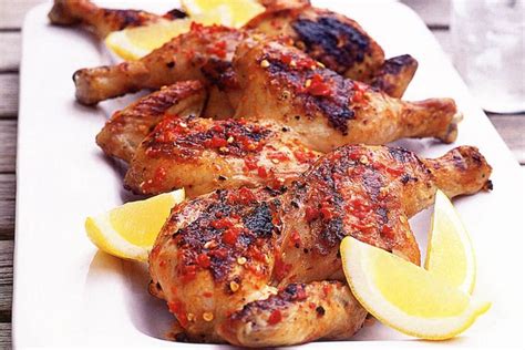 Portuguese-style barbecued chicken